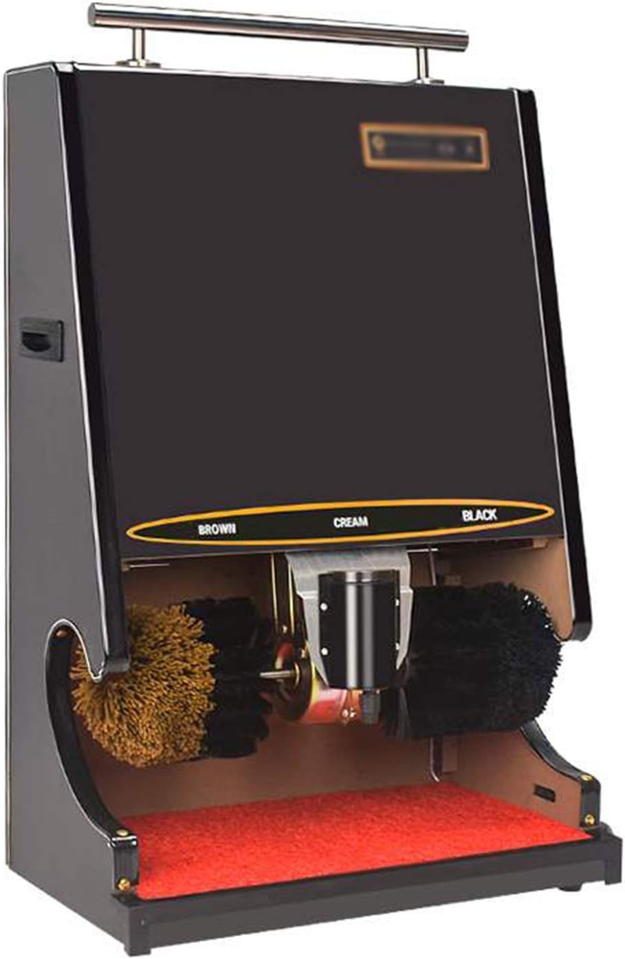 JFGCTYHXY Cirages pour chaussures, Noir, Cireuse à chaussures, Cireuse à chaussures électrique for hôtels