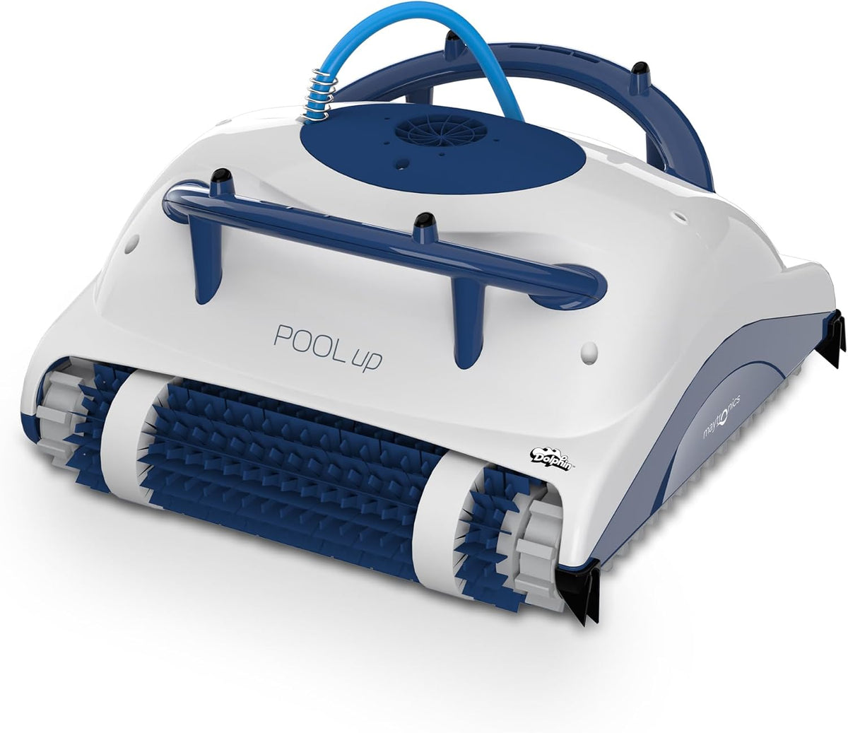 Dolphin Systèmes de nettoyage automatique, 8 m, Noir, Pool UP Robot Piscine Fond et Parois, Navigation Intelligente