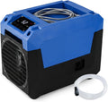 KOMFOTTEU déshumidificateur, 900 W, 60 L, 65 m, ABS + Métal, Bleu / Orange, d'Air Électrique Professionnel