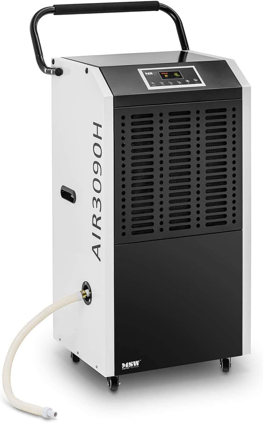 MSW Motor Technics déshumidificateur, 90 l, 150 m, Blanc