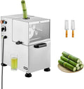 VEVOR presse-agrumes, 21,7 x 15,0 x 20,5 pouces / 550 x 380 x 520 mm, 800 W, 300 kg, Argenté, Presse à Canne à Sucre Électrique