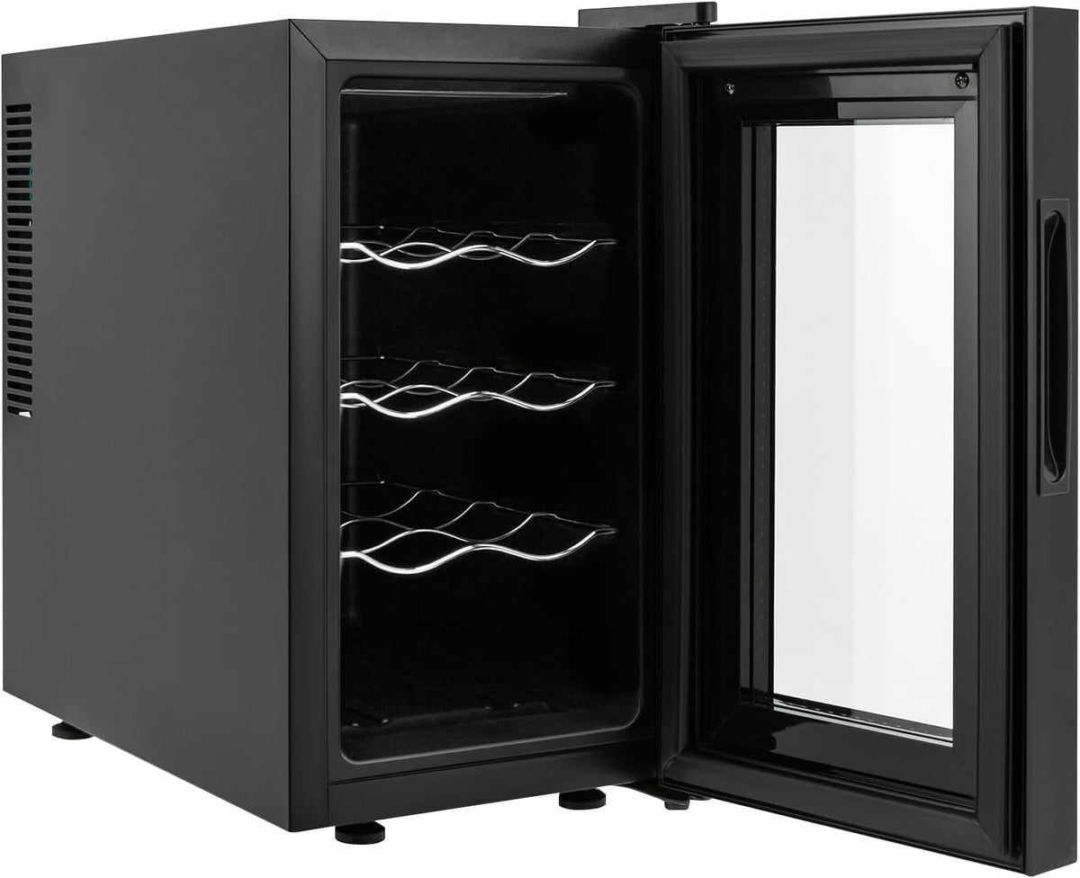 Beaudreaul réfrigérateur, JC-23AW., 25,8 x 50,2 x 46,5 cm, 23 l/6,08 galles., 23 l, HIPS, tôle laminée à froid, verre, noir., le bureau
