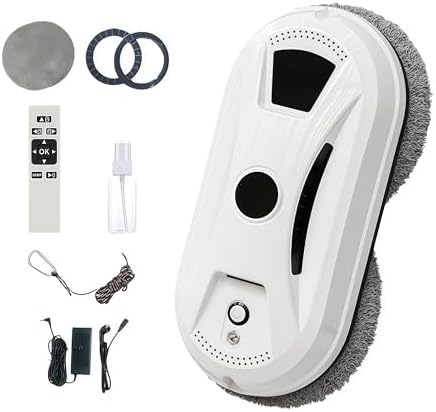 AAFGVC robot aspirateur, Noir, Window Cleaning Robot OVOX R8Robot Lave vitres Automatique, Nettoyeur vitres Automatique