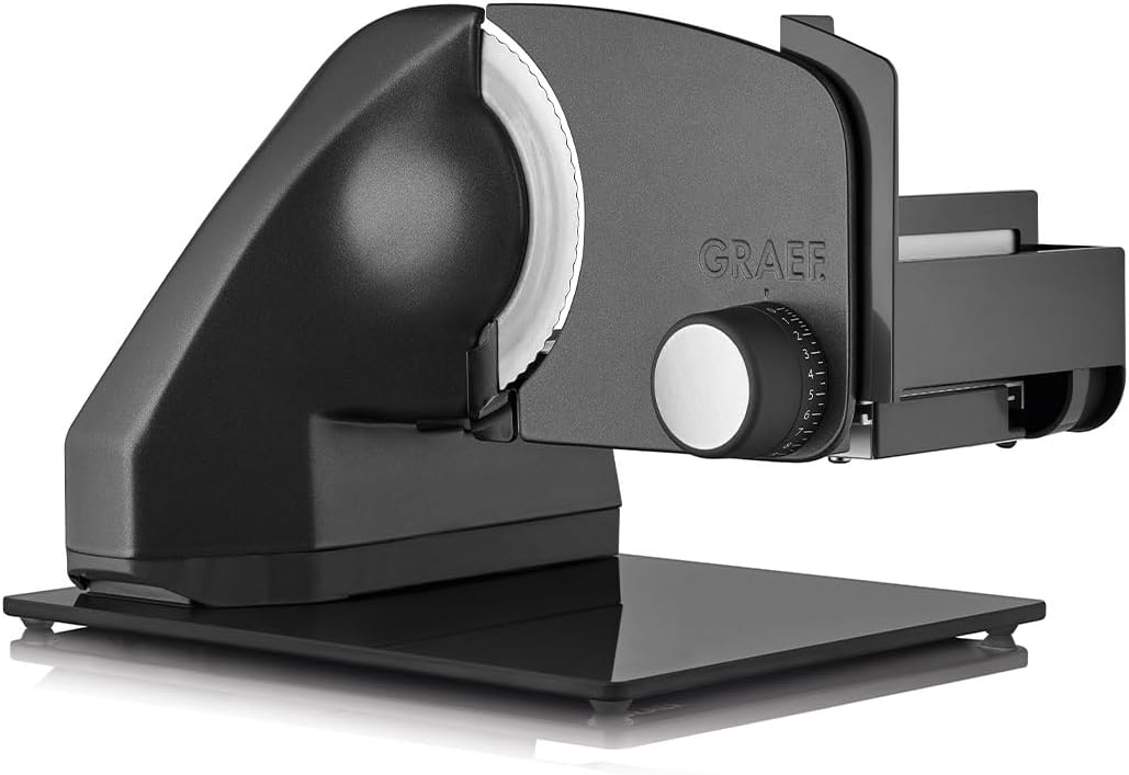 GRAEF. trancheuse électrique, 170 mm, 20 mm, Argenté, GRAEF Classic C95 - Trancheuse universelle électrique