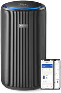 PHILIPS purificateur d'air, 156 m, 15 dB, 600 m, Noir, connecté 4200, jusqu'à ², CADR ³/h, Filtre HEPA NanoProtect double filtre à charbon actif