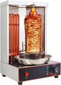 GZGHRZQS Grills électriques, 295 x 300 x 480 mm, 2,4 kW, 110/220 V, Acier inoxydable, Argenté, Barbecue à kebab à gaz