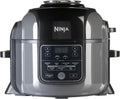 NINJA friteuse à air chaud, 6 L, Argenté/Noir, Multicuiseur Foodi, Air Fryer, 7 fonctions de cuisson, Autocuiseur Multifonction