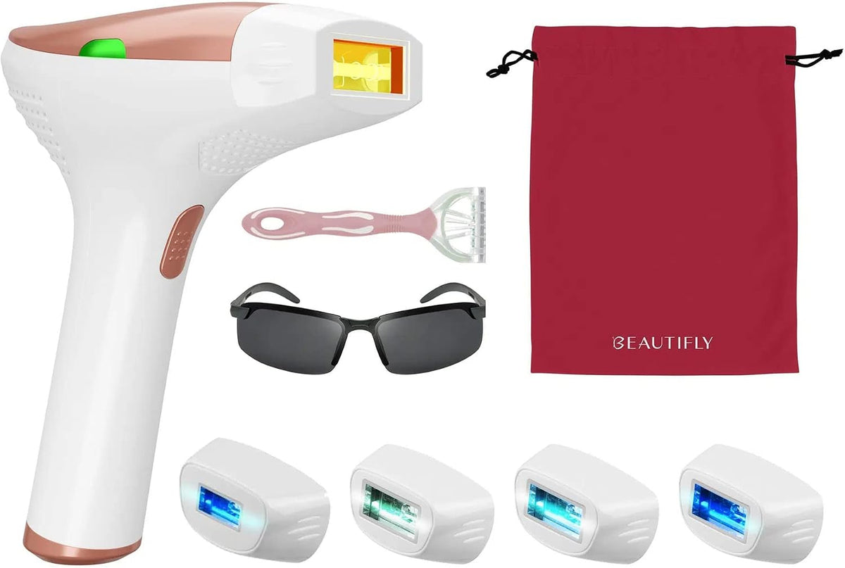 Beautifly épilateur à lumière pulsée, Noir, Épilateur laser avec fonction photorjuvenation, appareil à IPL B-Shine PRO - Épilateur pour femme