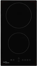 table de cuisson GeenYuu, 288 x 520 x 52 mm (l x P x H), 3000 W, céramique et verre résistant à la chaleur, Noir